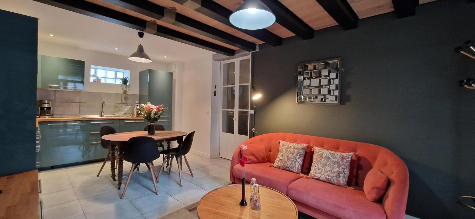 Bleautiful "Alienor" Charmant Appartement Avec Terrasse Fontainebleau Pokój zdjęcie